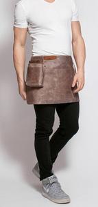 Véritable Tablier En Cuir De Style Vintage Avec Longue Sangle Pour Café Bar Barista Chef BARBECUE Coiffeur Vêtements de Travail LTL-0013 - Product Image 5