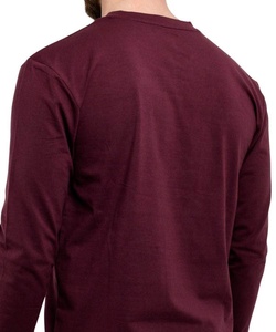Top Quality ผู้ชายสบายๆแขนยาวผู้ชายเสื้อยืดผ้าฝ้าย100% ที่มีการพิมพ์ที่กำหนดเองเต็มแขนเสื้อยืดผู้ชาย - Product Image 3