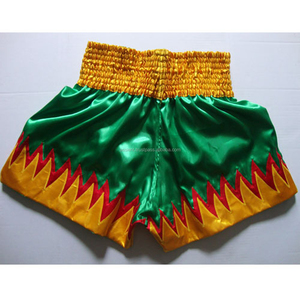 Pantalones Cortos de Boxeo y Muay Thai Personalizados al por Mayor de Flames para Hombre, Satinados, Ligeros, Transpirables, Unisex - Product Image 5