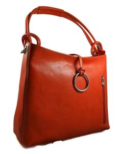 De cuero de las mujeres, bolso de hombro, bolso de mujer de lujo naranja bolsa IHS-0163 - Product Image 2