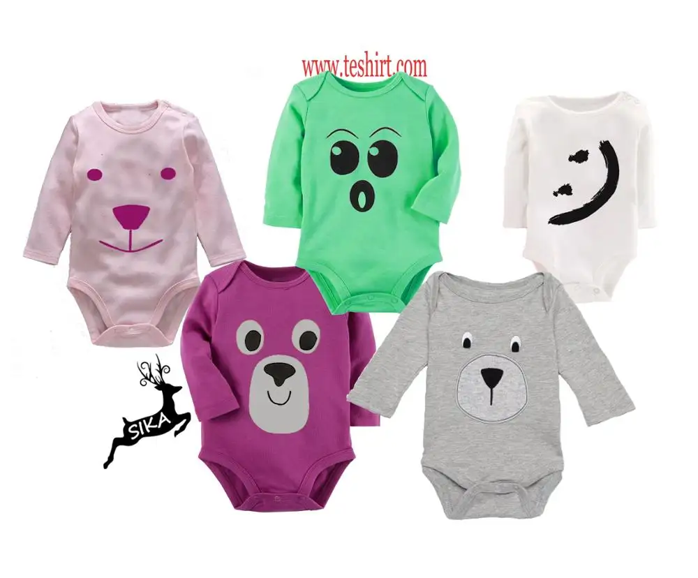 Bio Gewassen Biologisch Katoen Groothandel Baby Kleding Pasgeboren Baby Jongens Zomer Leuke Dierlijke Cartoon Baby Romper Print Jumpsuits Set