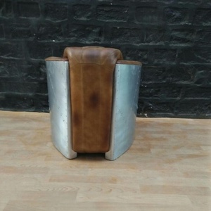 Silla profesor aviador, silla de cuero Vintage aviador - Product Image 4