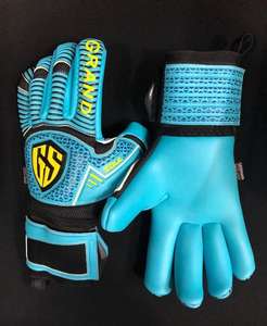 Gants de gardien de but professionnels en mousse Aqua à coupe négative de haute qualité avec meilleure adhérence Vêtements d'équipe entièrement personnalisables - Product Image 6