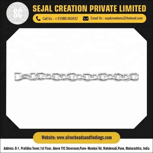 Cadenas de plata esterlina de alta calidad Acabado preciso Precio razonable Regalos de diamantes Hallazgos al por mayor Componentes Accesorios - Product Image 4