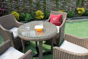 Classy Design Synthetic Resin Rattan Coffee and Dining Set for Outdoor Garden Patio Wicker Furniture - Product Image 6