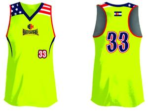 Uniformes de baloncesto con diseños personalizados y teñido completo - Product Image 4