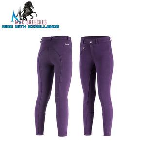 Collants d'équitation en spandex à fond intégral de haute qualité Leggings XL XXS Tailles Pantalon d'entraînement à séchage rapide Impression du logo personnalisé - Product Image 6