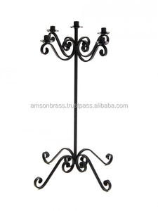 Candélabres en métal pour décoration de TABLE de salon - Product Image 3