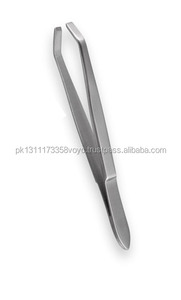 Pincettes hautes en acier inoxydable pour les sourcils, 4 pièces, pince à épiler, bords inclinés, pincettes oranges - Product Image 5