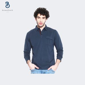 บังคลาเทศเสื้อยืดแขนยาวผ้าถักสำหรับเล่นกีฬา100% ฟิตแห้งเร็วผลิตตามสั่ง - Product Image 3