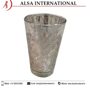 Bougie votive de luxe du fabricant indien Porte-verre Logo personnalisé et taille pour la décoration de la maison-Vente en gros - Product Image 5