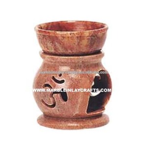 เตาอุ่นน้ำมันหอมระเหยหินสบู่กลิ่นหอมสวยงาม - Product Image 1