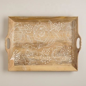 Plaque de chargeur en bois émaillé sans danger pour les aliments avec étiquetage privé - Product Image 5