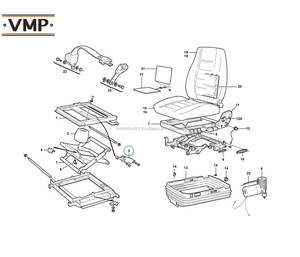 Voe 11707351-โช้คอัพสำหรับรถตักล้อ L30 L35 L40 L45 L50 L60 L70 L110 L120 L150-อะไหล่คุณภาพสูง - Product Image 3