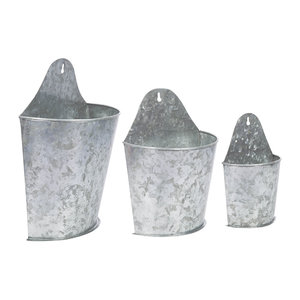 Maceta de pared galvanizada para aplicaciones de plantación - Product Image 1