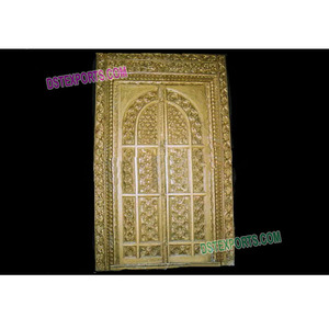 Porte de mariage traditionnelle indienne Darwaja, entrée des mariés - Product Image 1