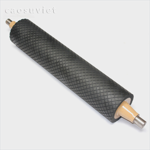 Rouleaux d'expansion en caoutchouc de haute qualité 40 ShoreA résistant aux produits chimiques et à l'abrasion Rouleaux banane - Product Image 1