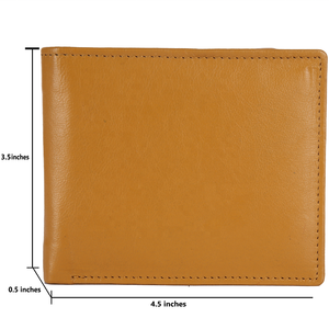 Indian Manufactured Modern <b>RFID</b> <b>Blocking</b> <b>Wallet</b> for Men Compact Bifold Design with Multiple Card Storage Available For Sale - Product Image 5