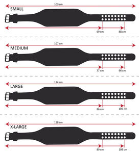 Triceps Strap 4 "Gym Power Training Support Dos Fitness Haltérophilie Puissance Levier En Cuir Ceinture Gym Camo Levier Ceinture - Product Image 3