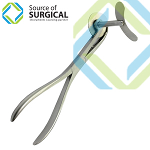 Alicates de corte de anillo manual de acero inoxidable, fórceps, instrumento quirúrgico, base de Clip de Metal para instrumentos quirúrgicos - Product Image 1