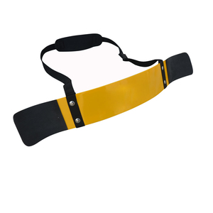 Heavy Duty ABS Arm Blaster EVA Foam et Aluminium Couleur personnalisée Logo personnalisé Accessoire de gymnastique pour l'haltérophilie et les entraînements de fitness - Product Image 1