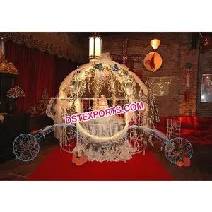 10 calèche de décoration de scène de mariage, charrette cendrillon décorative pour entrée de mariée, Style cendrillon, pour scène de mariage