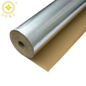 רעיוני רדיד אלומיניום קראפט בידוד חומרים קראפט מגובה אלומיניום סקרים רדיד FSK חומר חום מבודד - Product Image 4