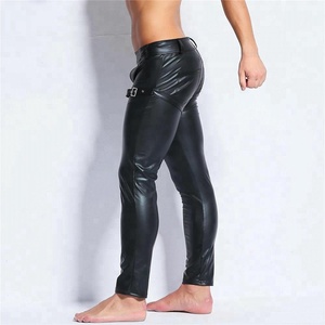 Shemax Mens Fetish <b>Sexy</b> Open Crotch <b>Leggings</b> - Product Image 3