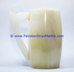 Tazas de café de ónix de Pakistán, gres tallado estilo amor - Product Image 3