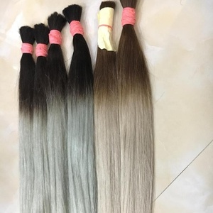 Échantillon gratuit, prix de gros, cheveux humains vierges brésiliens alignés sur les cuticules, extensions de cheveux ombrés, provenant d'une usine de cheveux du Vietnam - Product Image 2