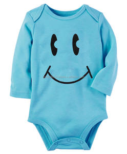 Combinaison pour bébé en coton biologique 100% Tirupur, manches courtes, imprimé, tenue d'été, OEM, tissu en bambou blanc, boutons-pression confortables - Product Image 2