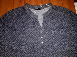 Camisa a cuadros con bordado floral para mujer, nueva colección de primavera, fabricada en Bangladesh, manga acampanada, blusa holgada, algodón negro, estilo urbano, de marca. - Product Image 6