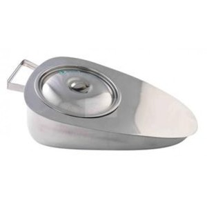 Type de perfection de bassin de lit Marchandises creuses Type de perfection de casserole de lit avec le couvercle/perfection de bassin de lit d'hôpital Acier inoxydable de haute qualité - Product Image 6