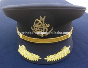 Gorras de Piloto de Emirates Airline, Gorras con Visera y Emblema Bordado a Mano, Gorra de Piloto de Aviación Civil Personalizada - Product Image 1