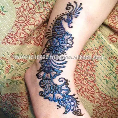 Kashmir Kastanjebruin Henna Cone Voor Tijdelijke Tattoo