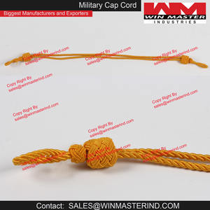 Uniforme de ceremonia, gorro con visera, cordón para la barbilla, cordones personalizados para uniformes - Product Image 2