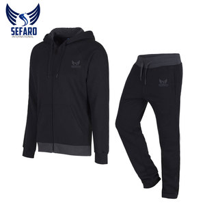 Ropa deportiva para correr con logotipo personalizado unisex, traje de chándal transpirable, traje de chándal liso para entrenamiento de gimnasia, chándal XL de invierno para hombre - Product Image 4