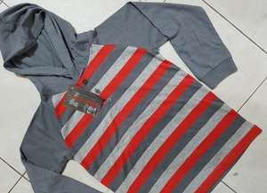 Venta al por mayor nuevo patrón tendencia Bangladesh algodón ropa Stock niños Sudadera con capucha camisetas para la temporada de primavera - Product Image 2