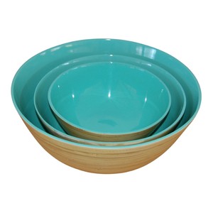 Cuencos de bambú respetuosos con el medio ambiente de Vietnam, contacto seguro para comida - Product Image 1