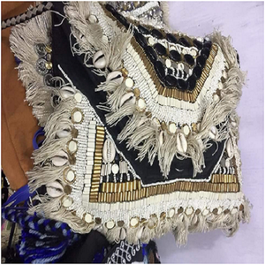 กระเป๋าคลัทช์วินเทจทำด้วยมือ Banjara,กระเป๋าคลัทช์เหรียญโบโฮวินเทจ - Product Image 1