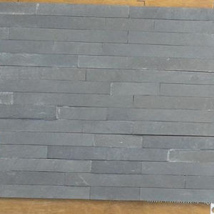 Revestimiento de pared decorativo Exterior Interior de cuarcita de pizarra India negra Himachal para Villas Ledge Culture Stone Split Surface - Product Image 1