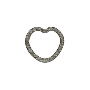 Abalorio de Plata de Ley 925 con forma de corazón - Product Image 1