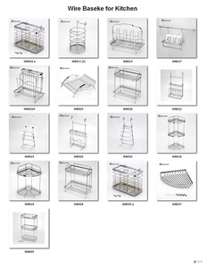 Stainless Steel #304 3 Tier Bathroom <b>Corner</b> Basket <b>Shelf</b> Hanging <b>Shower</b> Caddy - Product Image 3