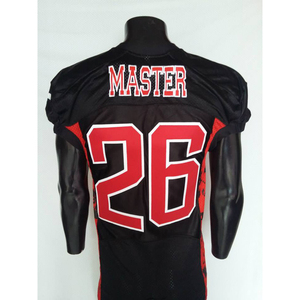 Uniformes de Fútbol Americano Personalizados 2024 de Alta Calidad, Transpirables y Antibacterianos para Adultos, Jersey Sublimado con Diseño de Bandera - Product Image 3