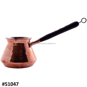 กาต้มน้ำกาแฟตุรกีทองแดงแข็งสามารถใช้กับแก๊สได้ - Product Image 6