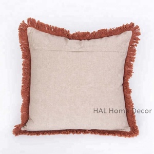 Decorative Cotton Pillow Covers, Christmas Cushion Cover, Embroidered <b>Pillowcases</b> Wholesale Cushions Home Decor Pillow Cover - Product Image 2