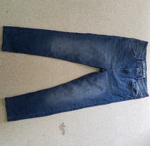 กางเกงยีนส์ผ้ายืดทรงสลิมฟิตสำหรับเด็กผู้ชาย100% ฤดูหนาวคุณภาพสต็อก - Product Image 1