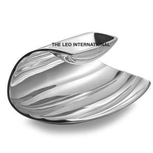 ถ้วยจุ่มชิปเคลือบเงาสำหรับตกแต่งบ้านหรูหราสไตล์แฟนซีทำจากอลูมิเนียมโลหะรูปทรงที่เป็นเอกลักษณ์ - Product Image 1