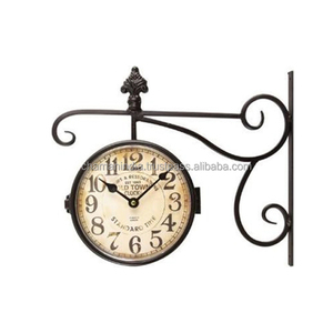 Horloge de jardin extérieur, Vintage, Double face, offre spéciale - Product Image 1