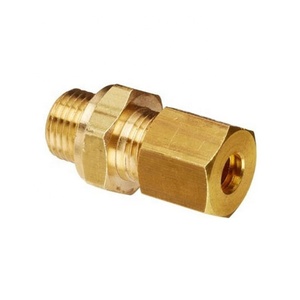 Super prix sur la quincaillerie de raccords à compression en laiton avec sac d'emballage - Product Image 1